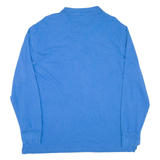 NAUTICA Mens Polo Shirt Blue Long Sleeve XL