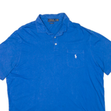 POLO RALPH LAUREN Mens Polo Shirt Blue XL