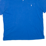POLO RALPH LAUREN Mens Polo Shirt Blue XL