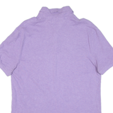 TOMMY HILFIGER Mens Polo Shirt Purple M