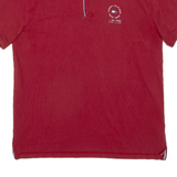 TOMMY HILFIGER Mens Polo Shirt Maroon XL