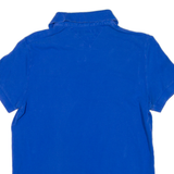 TOMMY HILFIGER Custom Fit Mens Polo Shirt Blue S