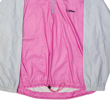 LAFFLER 1/4 Zip Womens Pullover Jacket Pink 90s 2XL