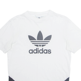ADIDAS Womens T-Shirt White UK 8