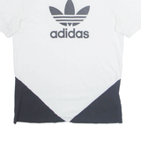ADIDAS Womens T-Shirt White UK 8