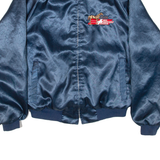 PRO FIT Womens Bomber Jacket Blue Nylon XL