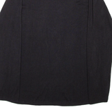 TODAY Womens Jumper Black Tight Knit Viscose XL