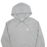 ADIDAS Mens Grey Hoodie S