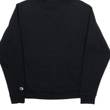 CHAMPION Mens Black Hoodie S