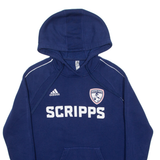ADIDAS Scripps Ranch Soccer Club Womens Blue Hoodie USA S