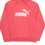 PUMA Womens Pink Hoodie UK 12