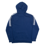 ADIDAS Mens Blue Hoodie S