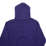CHAMPION Womens Purple Hoodie M