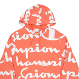 CHAMPION REVERSE WEAVE Womens Pink Hoodie M