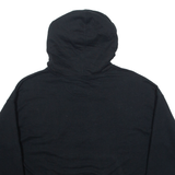 CHAMPION Cheetah Print Womens Black Hoodie L