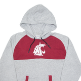 CHAMPION Washington State Cougars Football Mens Grey Hoodie USA S
