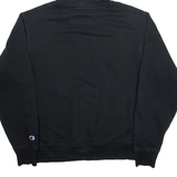 CHAMPION Mens Black Hoodie S