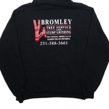 CHAMPION Bromley Tree Service Mens Black Hoodie USA M