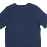 NIKE Athletic Cut Mens T-Shirt Blue S