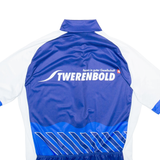 SMS SANTINI Full Zip Cycling Mens Jersey Blue XL