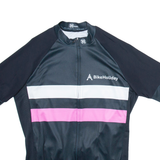 89 SPORTS Full Zip Cycling Mens Jersey Black L