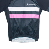 89 SPORTS Full Zip Cycling Mens Jersey Black L