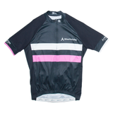 89 SPORTS Full Zip Cycling Mens Jersey Black L