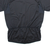 Full Zip Cycling Mens Jersey Black L