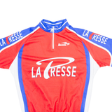 BIEMME Cycling Mens Jersey Red 1/4 Zip 2XL