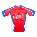 BIEMME Cycling Mens Jersey Red 1/4 Zip 2XL