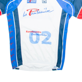 SMS SANTINI Cycling Mens Jersey White 1/4 Zip XL