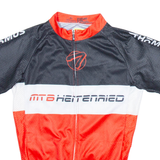 CYCLING Full Zip Cycling Boys Jersey Red XL