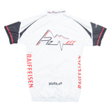 ANDEER Full Zip Cycling Mens Jersey White M