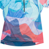 CRAFT Cycling Womens Jersey Blue 1/2 Zip L