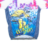 Full Zip Cycling Mens Jersey Blue 3XL