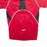 BRUNEX Cycling Mens Jersey Red 1/4 Zip M