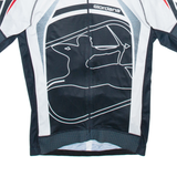 GIORDANA Full Zip Cycling Mens Jersey Black L