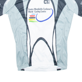 ALE Full Zip Cycling Mens Jersey Grey 1/4 Zip M