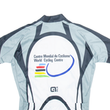 ALE Full Zip Cycling Mens Jersey Grey 1/4 Zip M