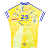 BIKE O'BELLO Full Zip Cycling Mens Jersey Yellow L