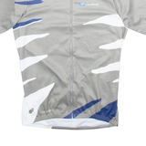 OWAYO Full Zip Cycling Mens Jersey Grey 2XL