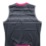 SHERPA Cycling Womens Jersey Black Sleeveless 1/4 Zip S