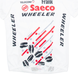 Cycling Mens Jersey White 1/4 Zip 2XL