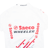 Cycling Mens Jersey White 1/4 Zip 2XL