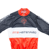 CYCLING Full Zip Cycling Mens Jersey Red XS