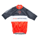 CYCLING Full Zip Cycling Mens Jersey Red XS