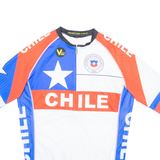 WEAR COMP Full Zip Cycling Mens Jersey White XL