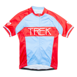 BONTRAGER Full Zip Cycling Mens Jersey Blue L