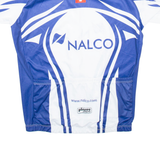 PIERREPOINT Full Zip Cycling Mens Jersey White M