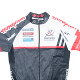 Full Zip Cycling Mens Jersey Black M